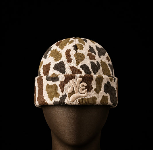 NE Cammo Beanie - Light (Limited Edition)